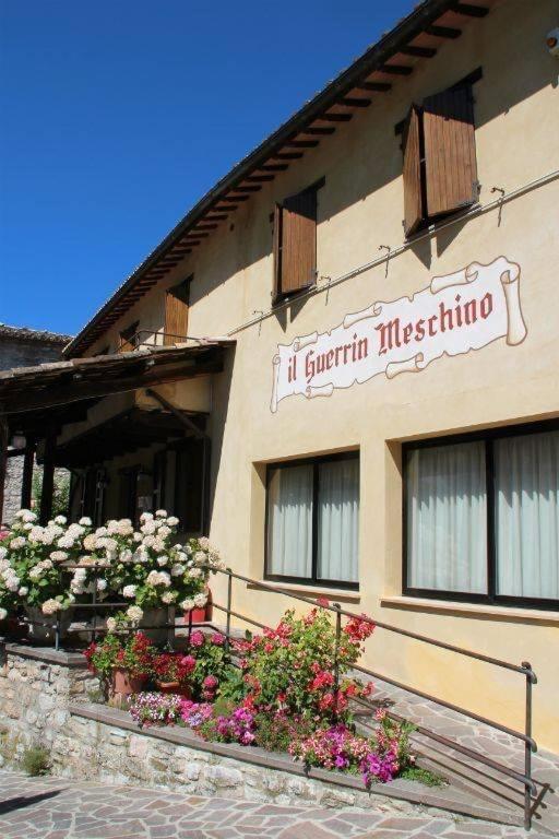Hotel Guerrin Meschino Montemonaco Zewnętrze zdjęcie